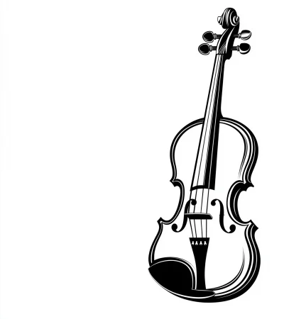 Violin Silhouette