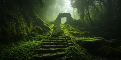 Hidden Inca Temple in the Jungle