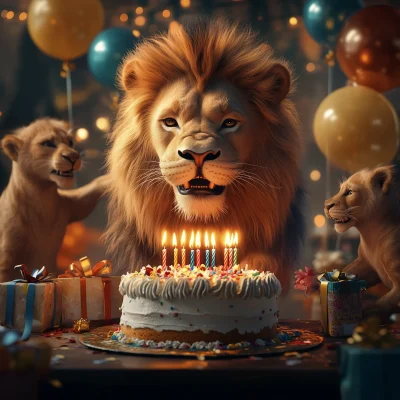 Lion’s Birthday Celebration