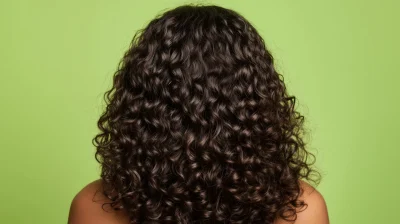 Shiny Curly Hair