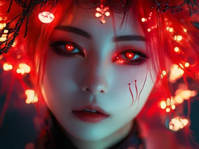 Maiko Vampire Portrait