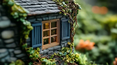 Miniature Window Scene