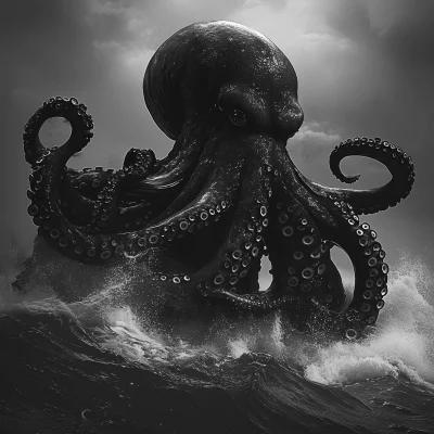 Dark Octopus Fantasy