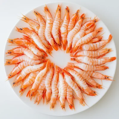 Plate of Antarctic Krill