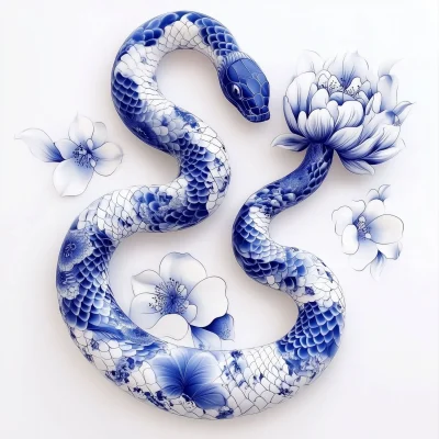 Ceramic Snake Design