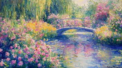 Monet’s Garden in Bloom