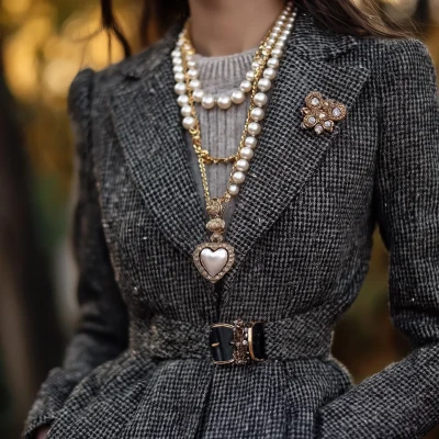 Chic Tweed Ensemble