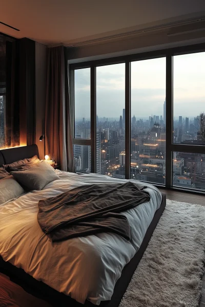 Beautiful Modern Bedroom View