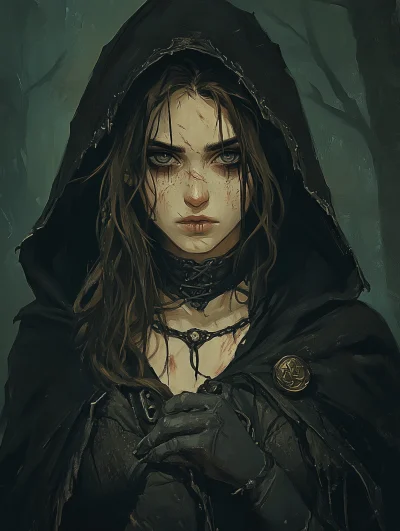 Mysterious Woman Character