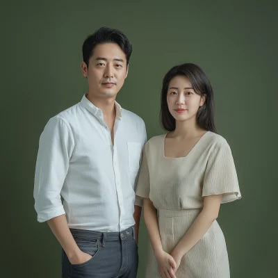 Korean Couple Portrait