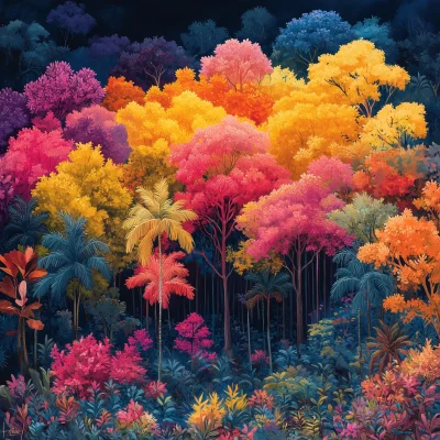 Colorful Forest