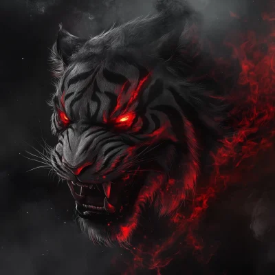 Demon Tiger Face