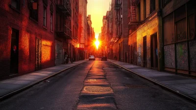 New York City Back Alley