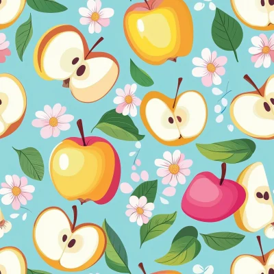 Cute Apple Pattern