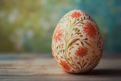 Delicate Easter Egg