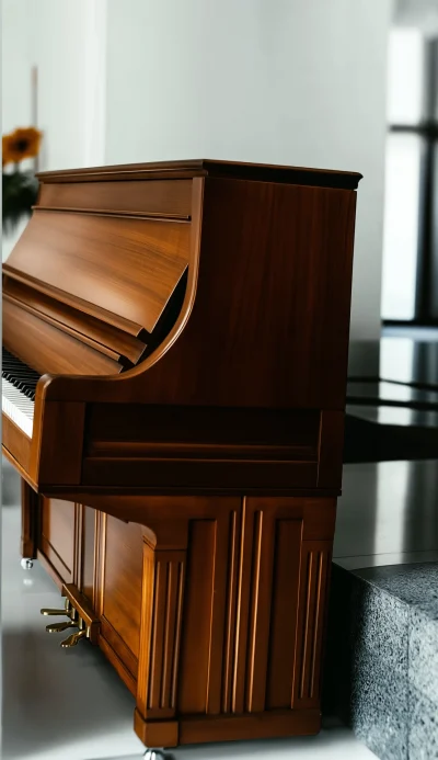 Elegant Upright Piano