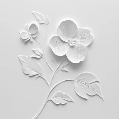 Embossed Flower Design