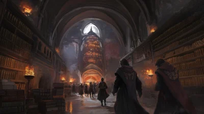 Magical University Interior