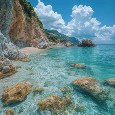 Mediterranean Sea Panorama