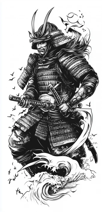 Samurai Tattoo Design