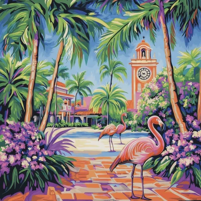 Murals of Royal Palm