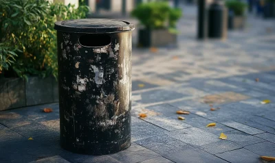 Innovative Trash Can Design