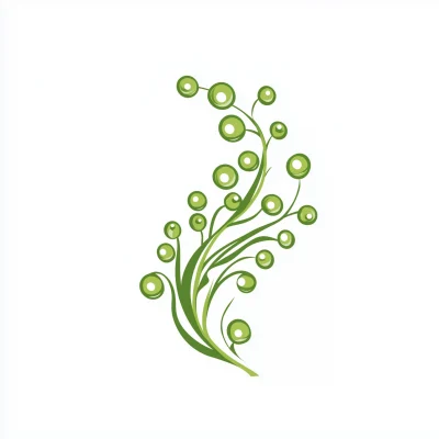 Green Caviar Seaweed Logo