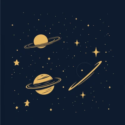 Night Sky Illustration