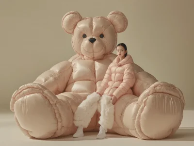 Gigantic Balloon Teddy Bear