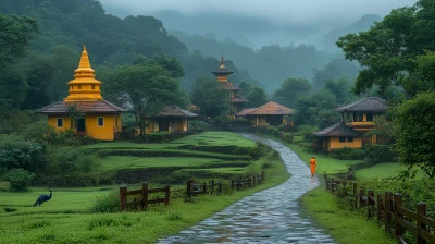 Serene Sri Lankan Village