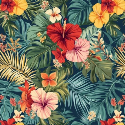 Hawaiian Tropical Pattern