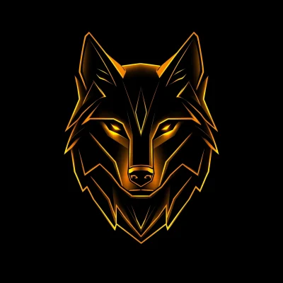 Stylized Wolf Logo