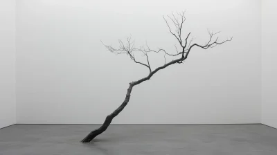 Minimalist Tree Scene