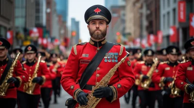 Canadian Parade Celebration