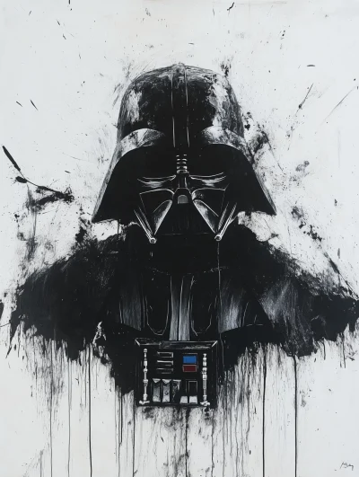 Darth Vader in Abstract