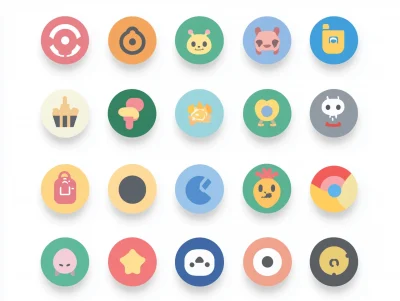 Circular Vector Icons