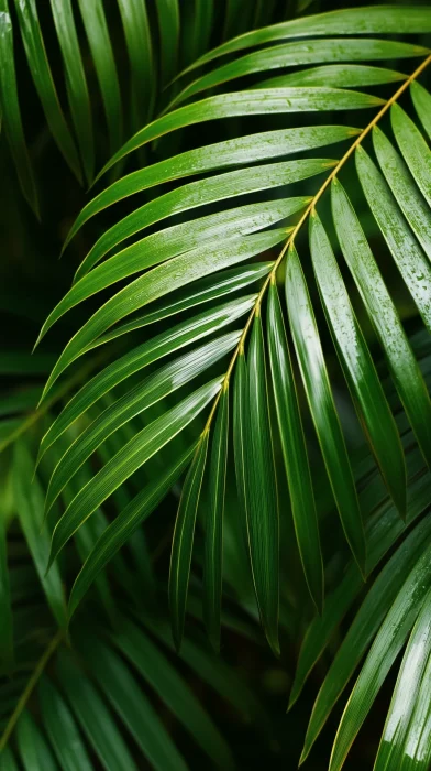 Palm Leaf Background