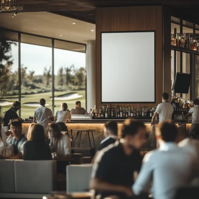 Lively Golf Club Lobby