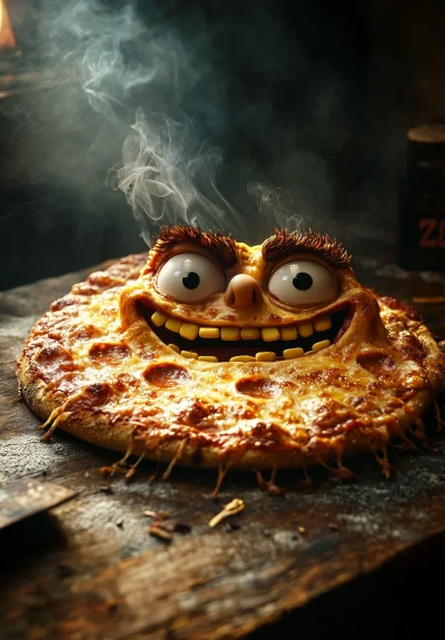 Epic Pizza Character