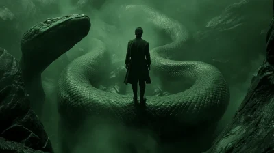 Tom Riddle on the Serpent