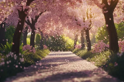 Cherry Blossom Path