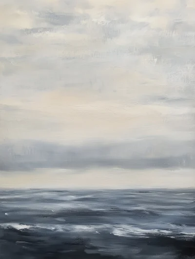 Tranquil Sea Oil Painting