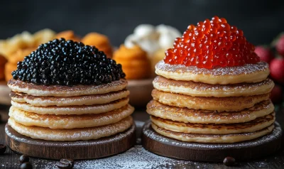 Delicious Blini Arrangement