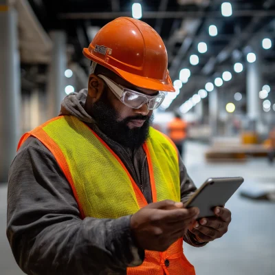 Construction Manager Using iPad