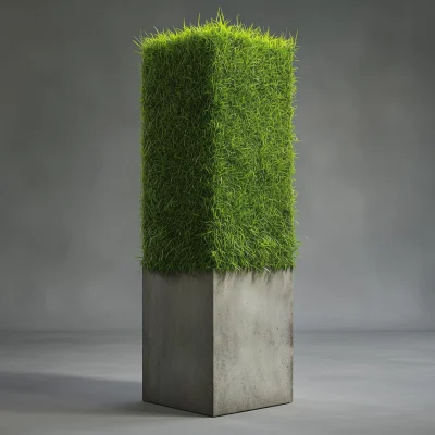 Tall Grass Plinth