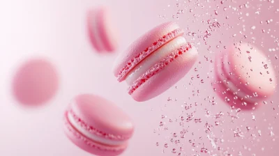 Floating Macarons