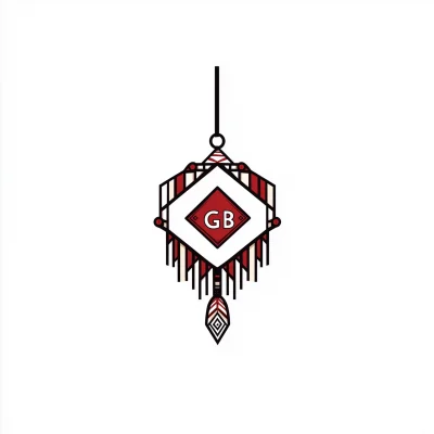 Elegant Native American Monogram Logo