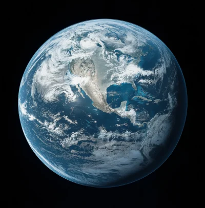 Satellite View of Earth