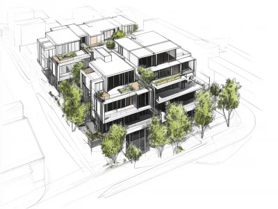 Architectural Floor Plan Drawing