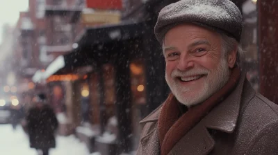 Christmas Professor in Harlem